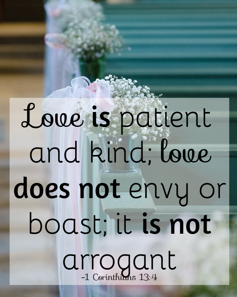 31 Days of Bible Verses About Patience 1 Corinthians 134 • The